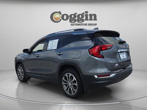 Satin Steel Metallic 2021 GMC Terrain SLT