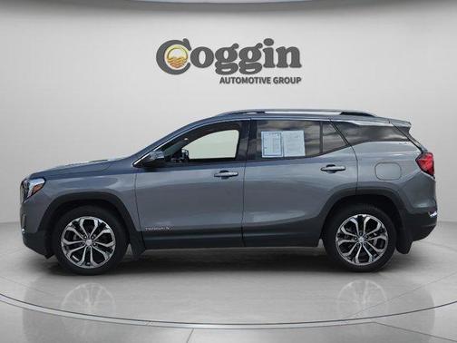 Satin Steel Metallic 2021 GMC Terrain SLT