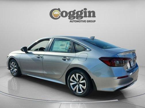 Solar Silver Metallic 2026 Honda Civic LX