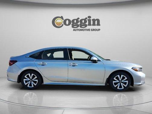 Solar Silver Metallic 2026 Honda Civic LX