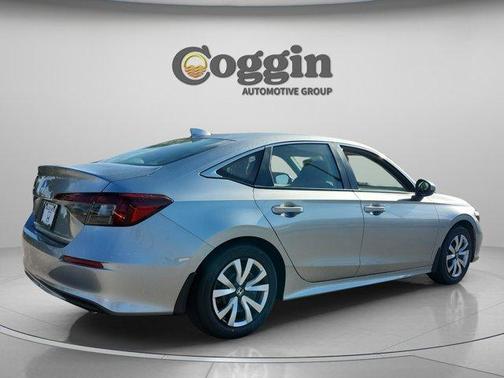 Solar Silver Metallic 2026 Honda Civic LX