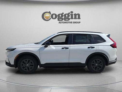 Platinum White Pearl 2026 Honda CR-V Hybrid TrailSport