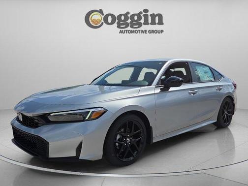 Solar Silver Metallic 2026 Honda Civic Sport