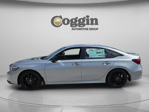 Solar Silver Metallic 2026 Honda Civic Sport