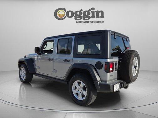 Billet Silver Metallic Clearcoat 2020 Jeep Wrangler Unlimited Sport