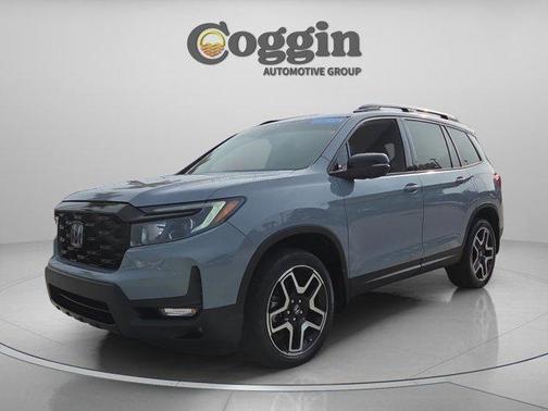 Sonic Gray Pearl 2023 Honda Passport Elite