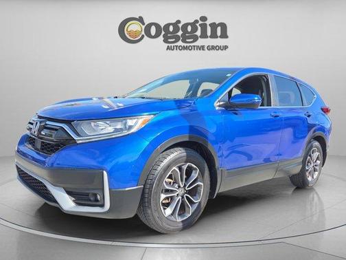 Aegean Blue Metallic 2022 Honda CR-V EX