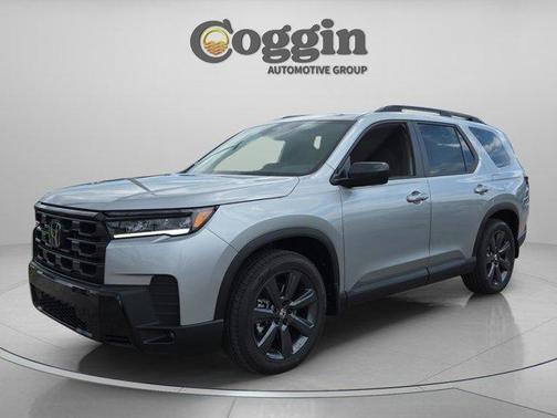 Solar Silver Metallic 2026 Honda Pilot Sport