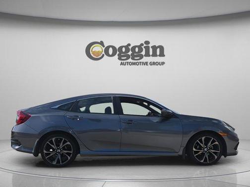 Modern Steel Metallic 2020 Honda Civic Sport