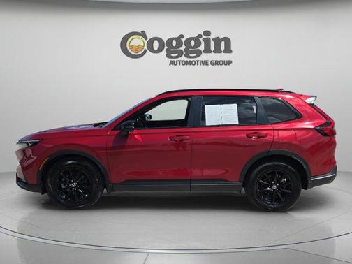 Radiant Red Metallic 2026 Honda CR-V Hybrid Sport
