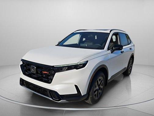 Platinum White Pearl 2026 Honda CR-V Hybrid TrailSport