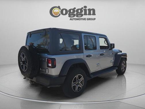 Billet Silver Metallic Clearcoat 2018 Jeep Wrangler Unlimited Sport
