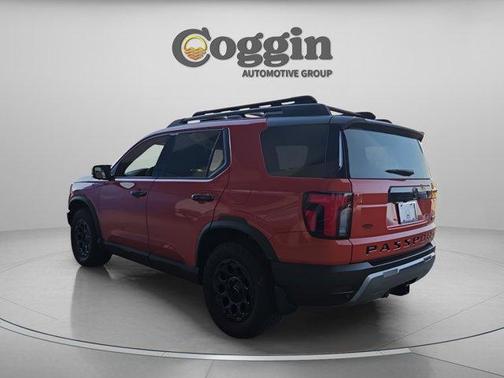 Sunset Orange 2026 Honda Passport TrailSport Elite Blackout