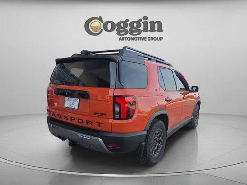 Sunset Orange 2026 Honda Passport TrailSport Elite Blackout