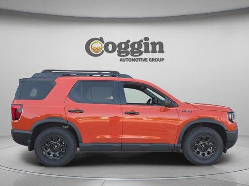Sunset Orange 2026 Honda Passport TrailSport Elite Blackout