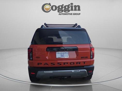Sunset Orange 2026 Honda Passport TrailSport Elite Blackout