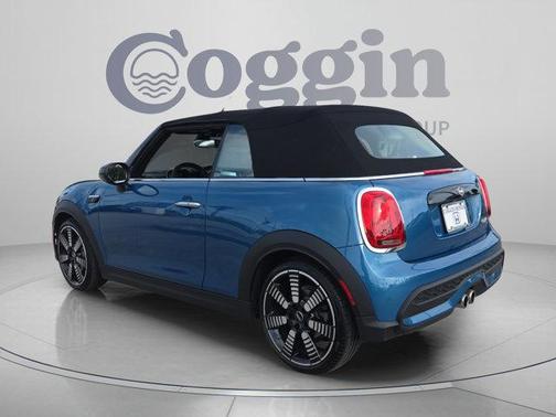 Island Blue Metallic 2023 MINI Convertible Cooper S