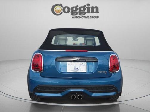 Island Blue Metallic 2023 MINI Convertible Cooper S