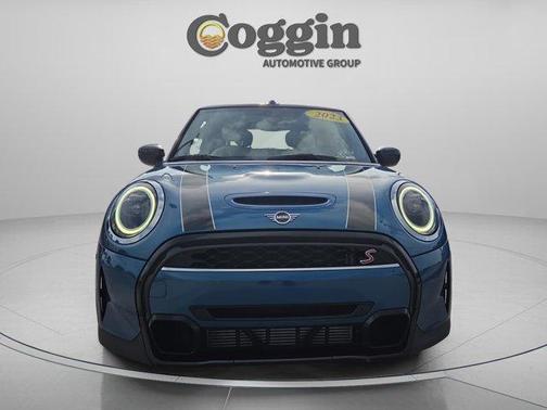 Island Blue Metallic 2023 MINI Convertible Cooper S