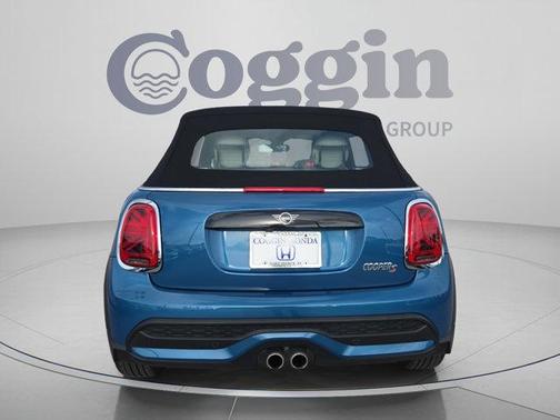 Island Blue Metallic 2023 MINI Convertible Cooper S