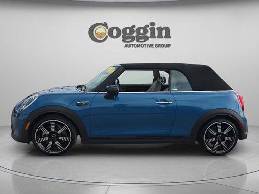Island Blue Metallic 2023 MINI Convertible Cooper S