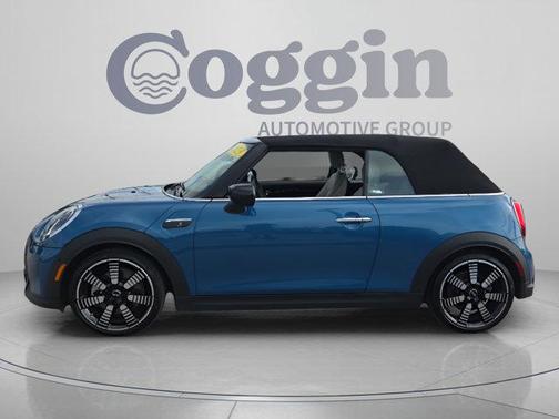 Island Blue Metallic 2023 MINI Convertible Cooper S