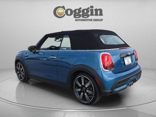 Island Blue Metallic 2023 MINI Convertible Cooper S