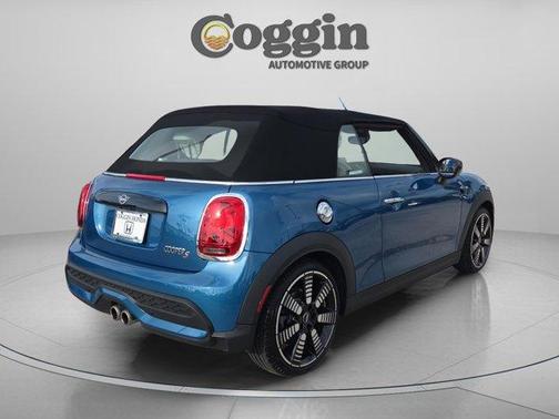 Island Blue Metallic 2023 MINI Convertible Cooper S