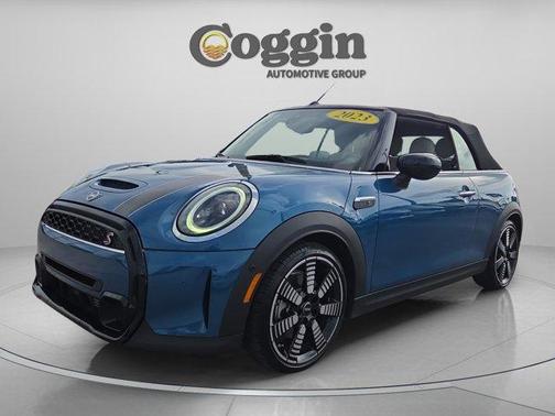 Island Blue Metallic 2023 MINI Convertible Cooper S