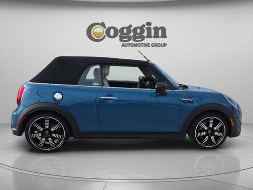 Island Blue Metallic 2023 MINI Convertible Cooper S