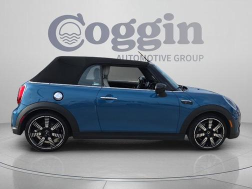 Island Blue Metallic 2023 MINI Convertible Cooper S