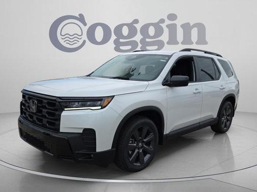 Platinum White Pearl 2026 Honda Pilot Sport