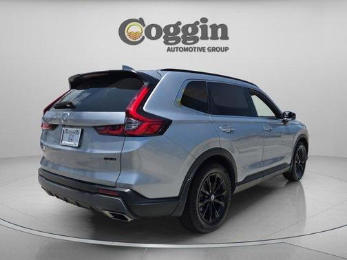 Lunar Silver Metallic 2024 Honda CR-V Hybrid Sport