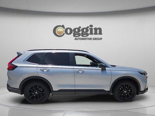Lunar Silver Metallic 2024 Honda CR-V Hybrid Sport