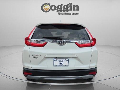White Diamond Pearl 2018 Honda CR-V EX-L