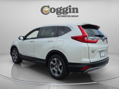 White Diamond Pearl 2018 Honda CR-V EX-L