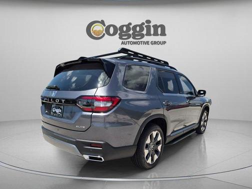 Modern Steel Metallic 2026 Honda Pilot Elite