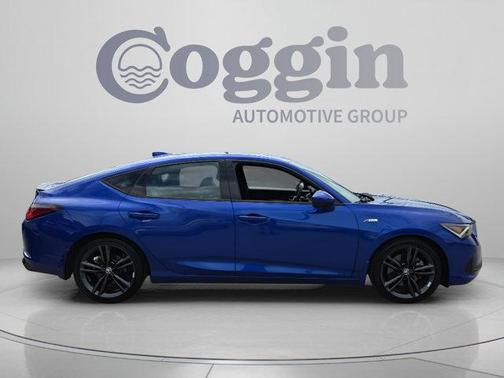 Apex Blue Pearl 2023 Acura Integra w/A-Spec Package