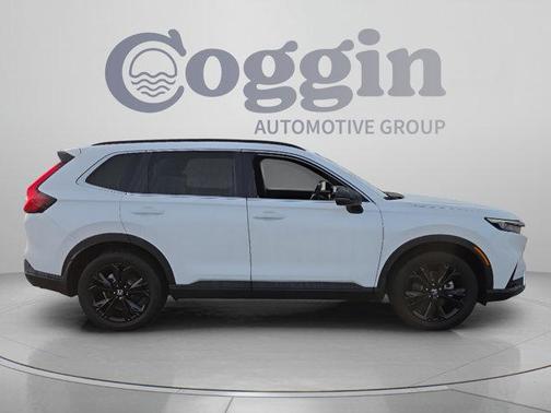 Solar Silver Metallic 2025 Honda CR-V Hybrid Sport Touring