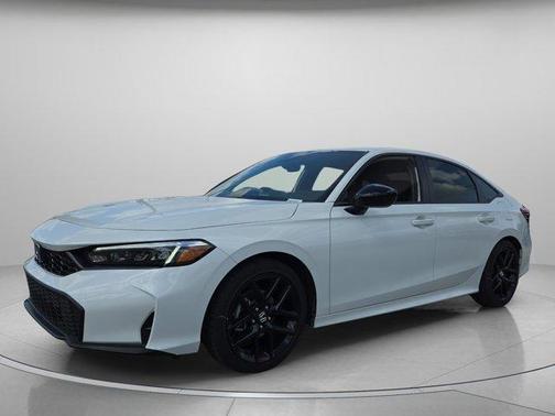 Platinum White Pearl 2026 Honda Civic Sport