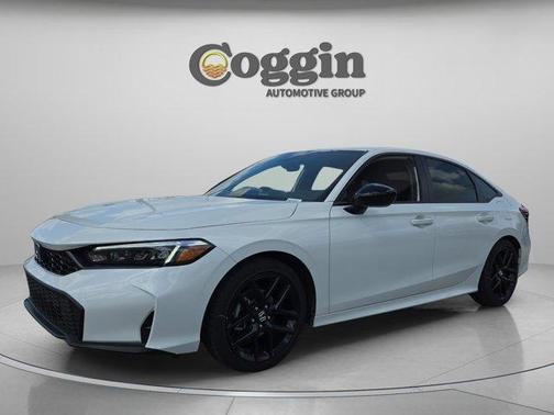 Platinum White Pearl 2026 Honda Civic Sport