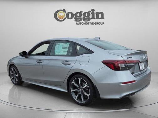 Solar Silver Metallic 2026 Honda Civic Hybrid Sport Touring