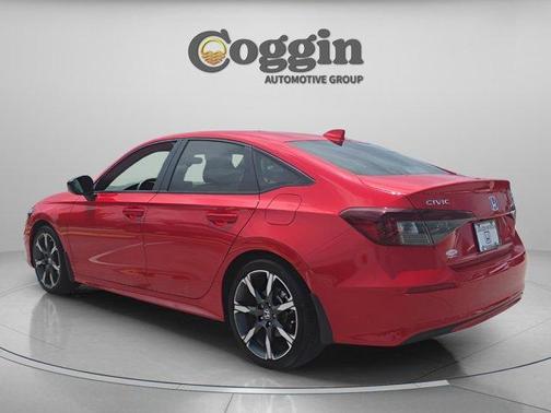 Rallye Red 2025 Honda Civic Hybrid