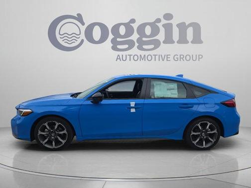 Boost Blue Pearl 2026 Honda Civic Hybrid Sport Touring