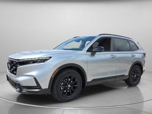 Solar Silver Metallic 2026 Honda CR-V Hybrid Sport-L