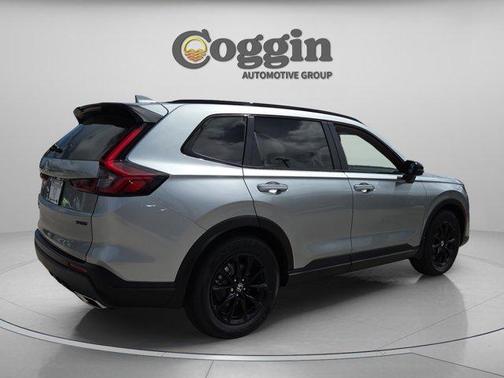 Solar Silver Metallic 2026 Honda CR-V Hybrid Sport-L