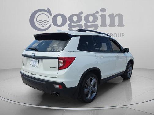 White Diamond Pearl 2019 Honda Passport Touring