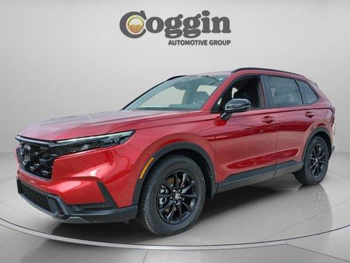 Radiant Red Metallic 2026 Honda CR-V Hybrid Sport-L