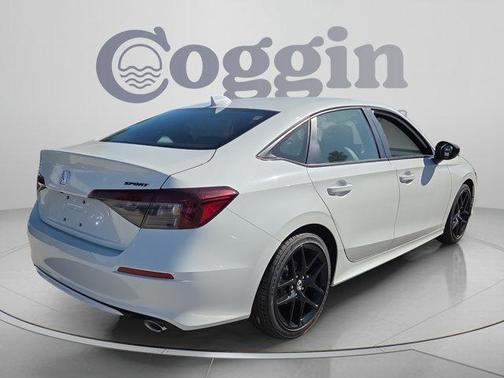 Platinum White Pearl 2026 Honda Civic Sport