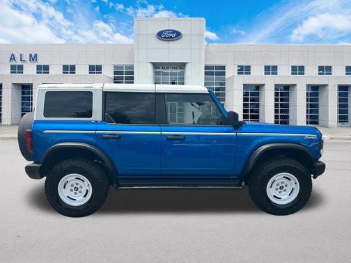 VELOCITY BLUE METALLIC 2026 Ford Bronco Heritage Edition